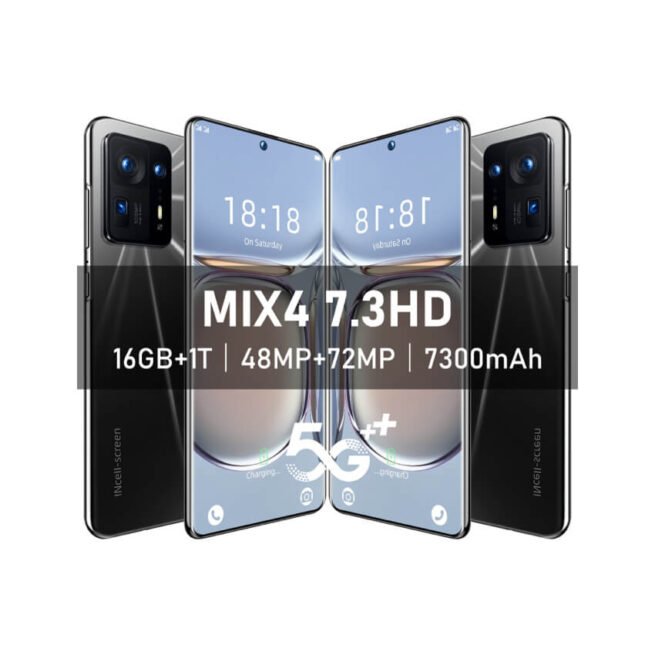 Global Version Mi MIX4 Camera Face Recognition Fingerprint Unlock Phone 7.3 inch 16GB+1T Android 12 4G/5G 48MP+72M - 8GB 512GB